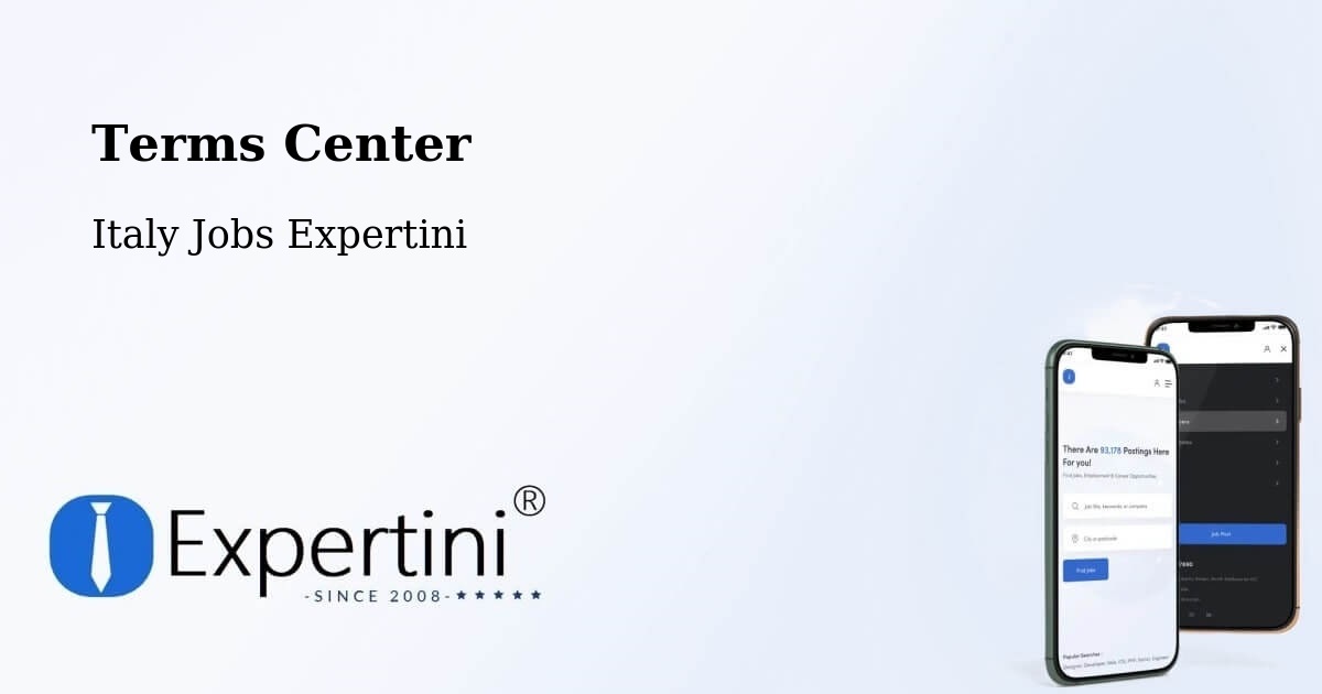 Terms of Service – Porte - Italy Jobs Expertini